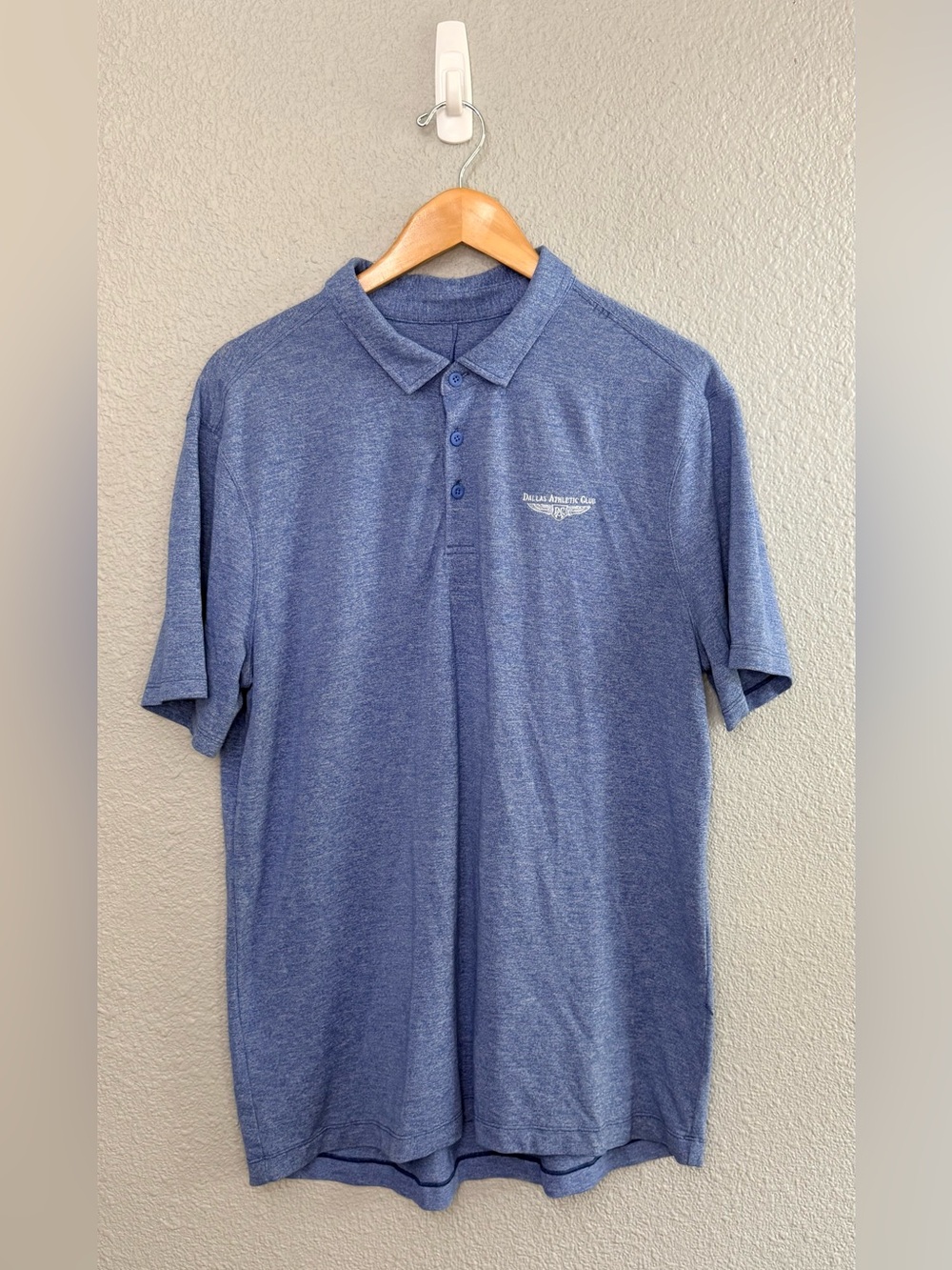 Lululemon | Evolution Performance Golf Polo | Heather Blue  | Size XL